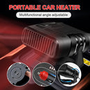 Car Heater 12V/24V 120W 200W Portable Auto Heater 2 IN 1 Electric Cooling Heating Fan Auto Windshield Defroster Demister Heater
