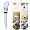 Toilet Plunger Clog Remover Sewer Drain Dredge High Pressure Air Drain Blaster Plunger for Bathroom Pipe Sink Toilet Kitchen