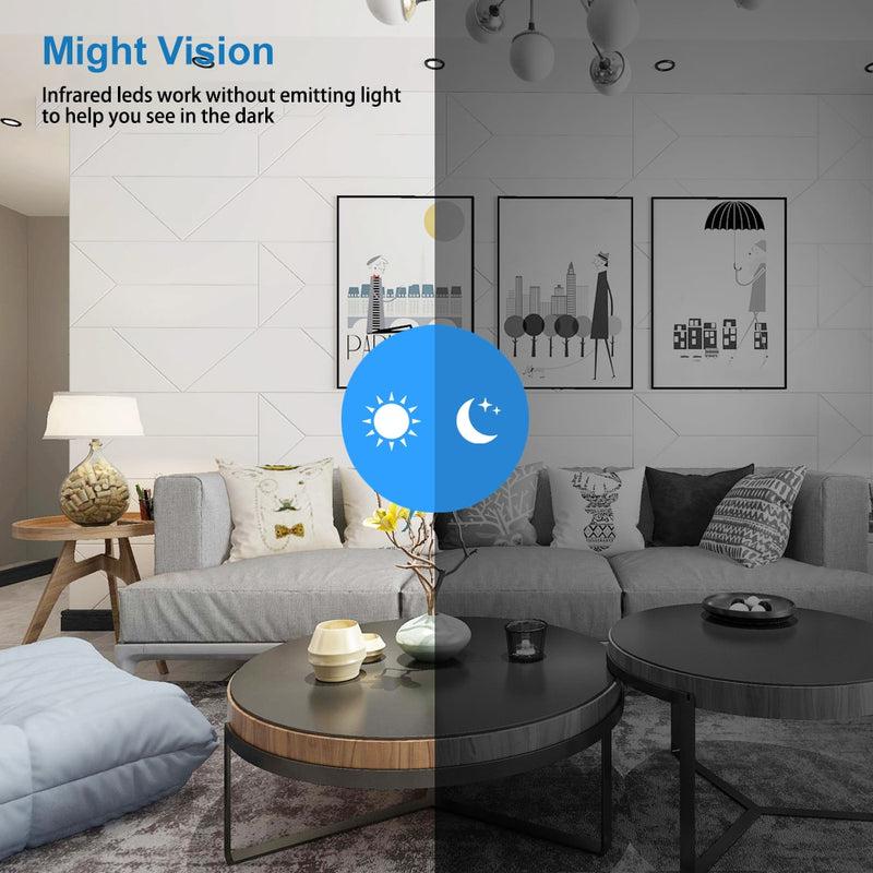 1080P HD Mini Camera WiFi Baby Monitor Indoor Security Video Surveillance Night Vision Camcorder IP Cam Audio Video Recorder