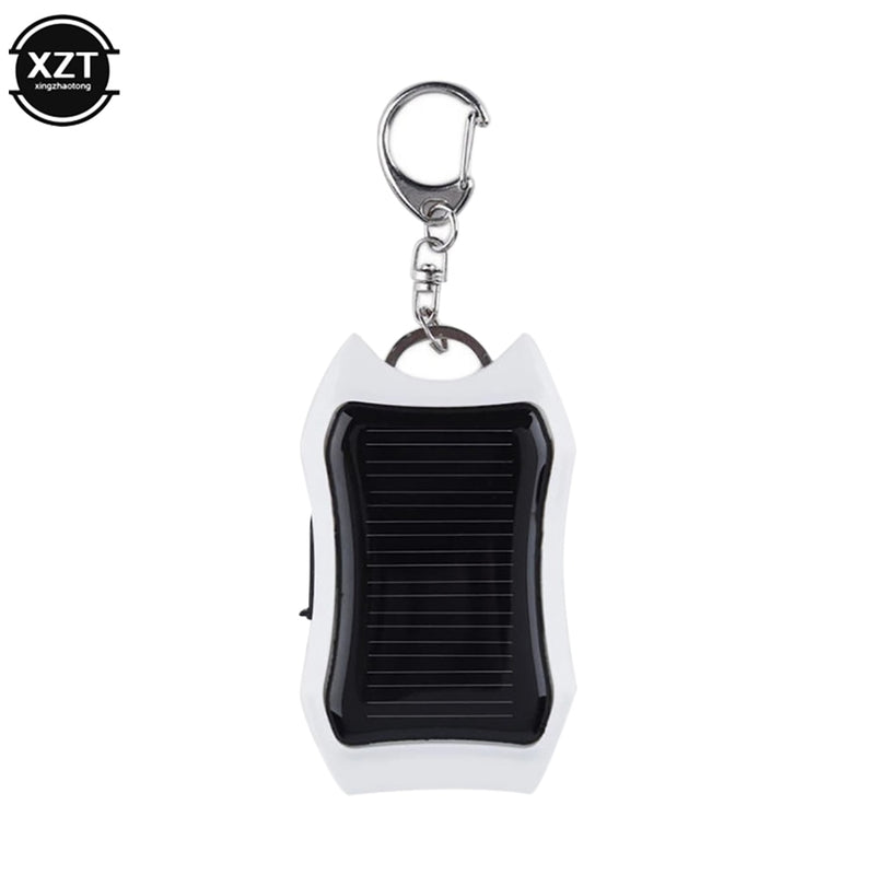 Portable 1200mAH Solar Keychain Solar Charger Mobile Power Supply Energy Saving Charger/Battery Power Bank For Cellphone Newest