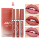 Liquid Lipstick Set Ultra Matte Velvet Waterproof Long Lasting Lip Glosses Nude Makeup Cosmetic Kit