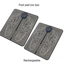 EMS Foot Massager Pad Reflexology Foot Acupoint Massage Muscle Stimulation Improve Blood Circulation Relief Pain USB Rechargeabl