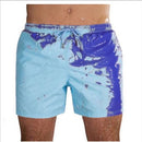 Men's swimsuit changing color in water beach casual shorts 2022 summer beach swimsuits