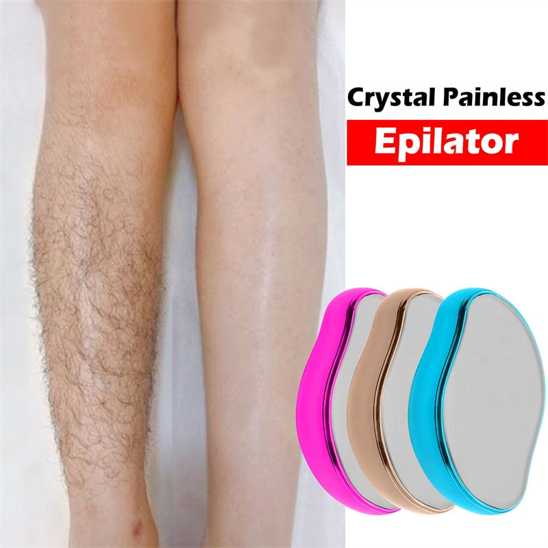 Epilator Depilatory Gum Man Women's Hair Nano Crystal Removal Eraser Painless Depil Hop Stone Hair Removal