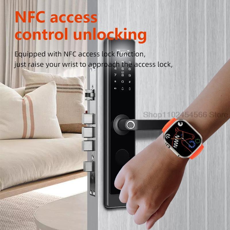 Smartwatch Ultra 8 IWO 49mm HD Screen NFC