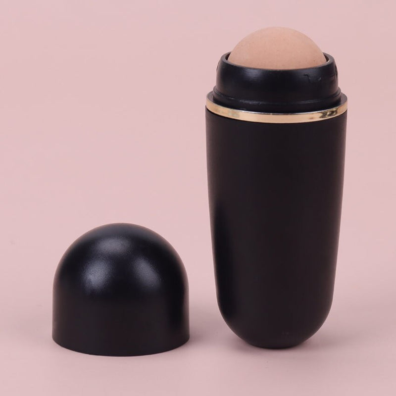 Natural Volcanic Roller Oil Control Rolling Stone Matte Makeup Face Skin Care Tool Facial Cleaning Oil Absorption Roller On Ball